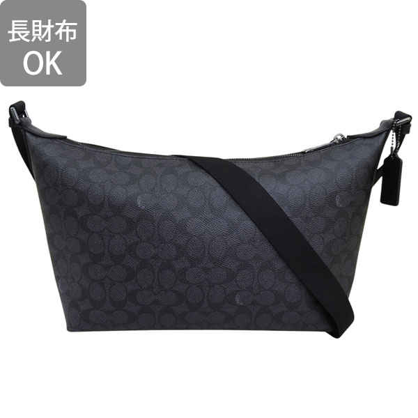 COACH コーチ ボディバッグ PVC クロスボディ ブラック 黒 メンズ COACH（コーチ） バッグ メンズ ショルダーバッグ アウトレット