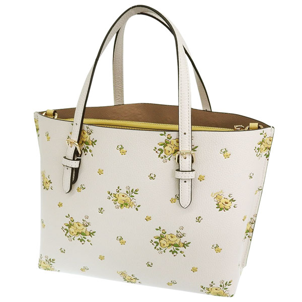 希少　美品　コーチ　2way ショルダーバッグ　トートバッグ　斜め掛け　フラワー COACH（コーチ） 新作セール バッグ トートバッグ 2WAY ショルダー