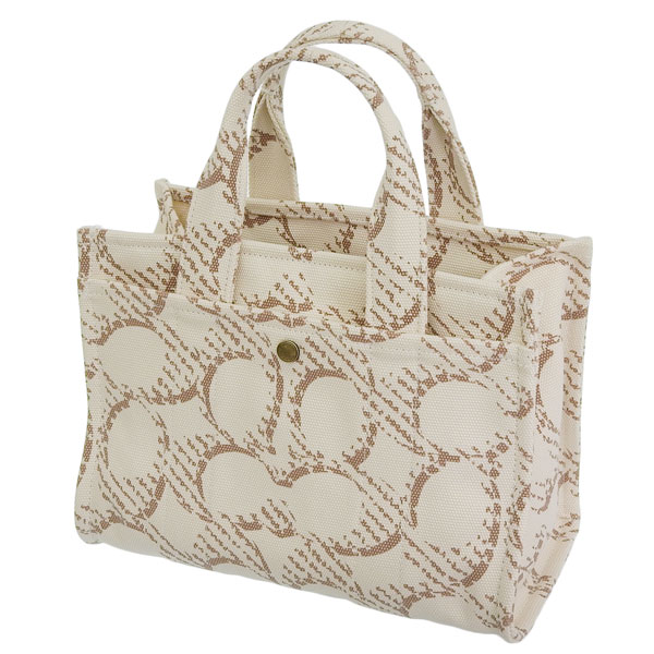 美品 COACH トートバッグ キャンバス ベージュ 91170 1円 □美品□ COACH コーチ 91170 キャンバス シルバー金具 トート