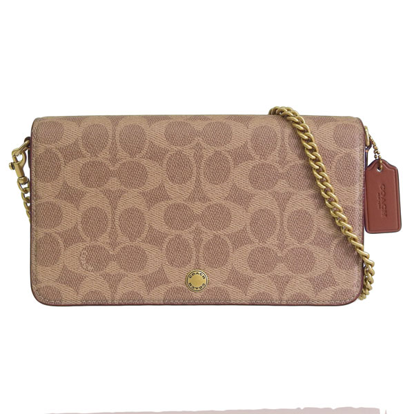 COACH コーチ ボディバッグ PVC ハドソン クロスボディ 茶 COACH（コーチ） バッグ レディース ショルダーバッグ PVC ブラウン