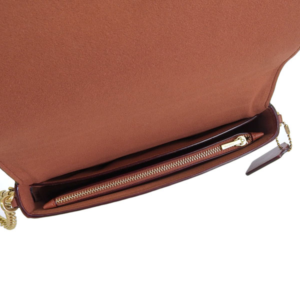 COACH（コーチ） バッグ レディース ショルダーバッグ PVC ブラウン