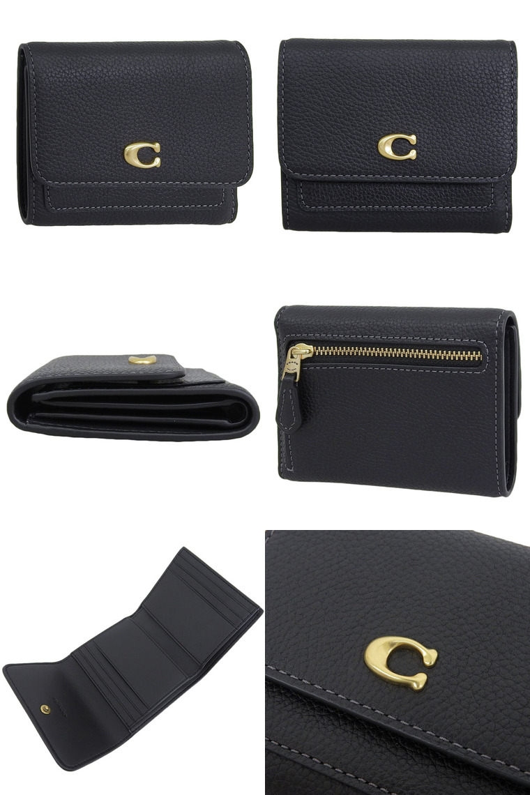 COACH（コーチ） 財布 レディース 3つ折り 折財布 ミニ財布 コンパクト