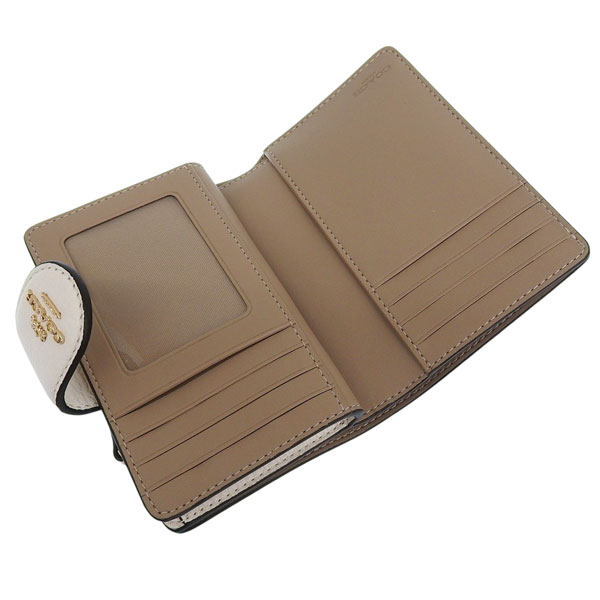 COACH（コーチ） 財布 レディース 2つ折り 折財布 コンパクト