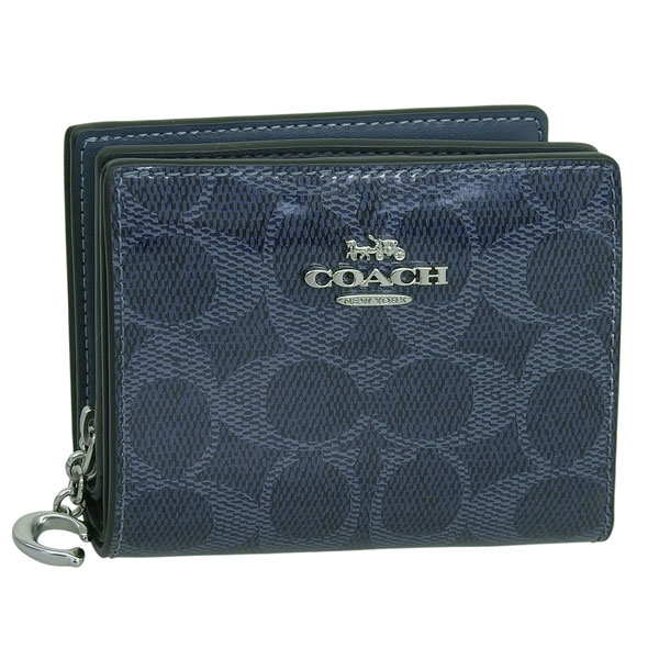 お買い得 新品coach二つ折りウォレット早い者勝ちです COACH コーチ 財布 レディース 2つ折り 折財布 コンパクト