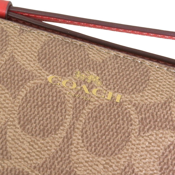 COACH（コーチ） レディース ポーチ 小物入れ アウトレット PVC