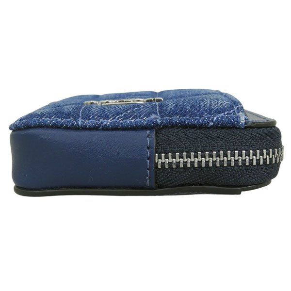 限定品！ 新品 COACH コーチ ケース 小銭入れ ブルー COACH（コーチ） カードケース レディース アウトレット コインケース