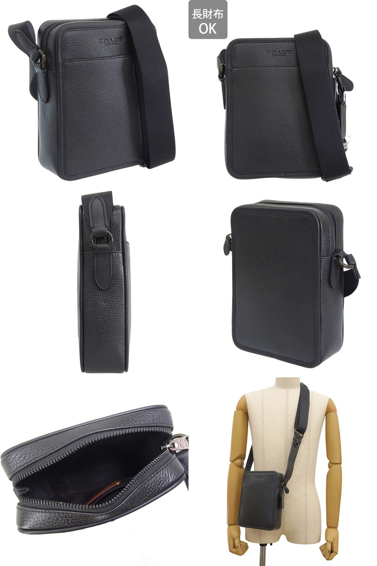 COACH（コーチ） バッグ メンズ ショルダーバッグ アウトレット レザー