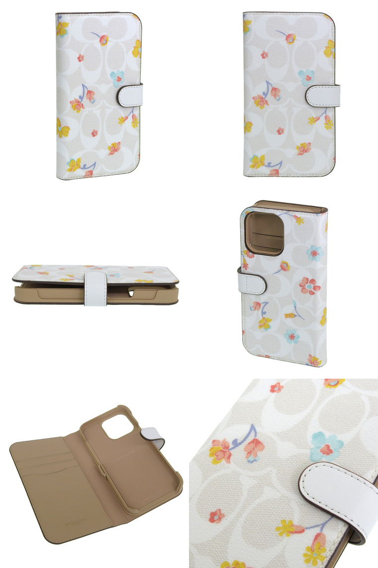 COACH（コーチ） COACH iPhone 13 PRO 手帳型 スマートフォンケース