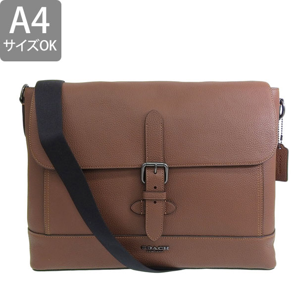coach レザー メッセンジャー ショルダーバッグ ブラック A4 88892