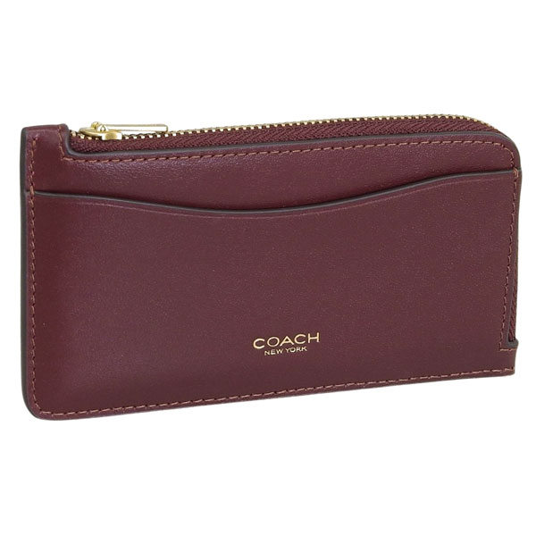 新品コーチ（COACH）ロゴ型押し ケース（型番：F24652）ブラウン COACH（コーチ） レディース カードケース レザー ブラウンマルチ