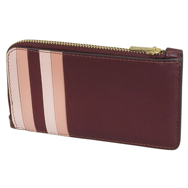 新品コーチ（COACH）ロゴ型押し ケース（型番：F24652）ブラウン COACH（コーチ） レディース カードケース レザー ブラウンマルチ