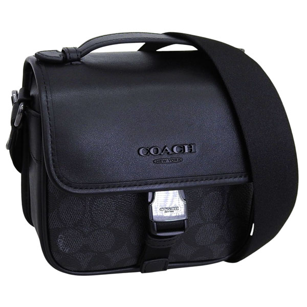 美品 コーチ ショルダーバッグ クロスボディ 斜め掛け ボディバッグ メンズ COACH（コーチ） バッグ メンズ ショルダーバッグ アウトレット PVC