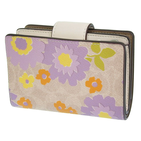 COACH（コーチ） 財布 レディース 2つ折り 折財布 コンパクト