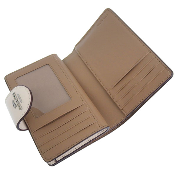 COACH（コーチ） 財布 レディース 2つ折り 折財布 コンパクト