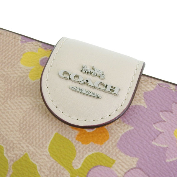 COACH（コーチ） 財布 レディース 2つ折り 折財布 コンパクト