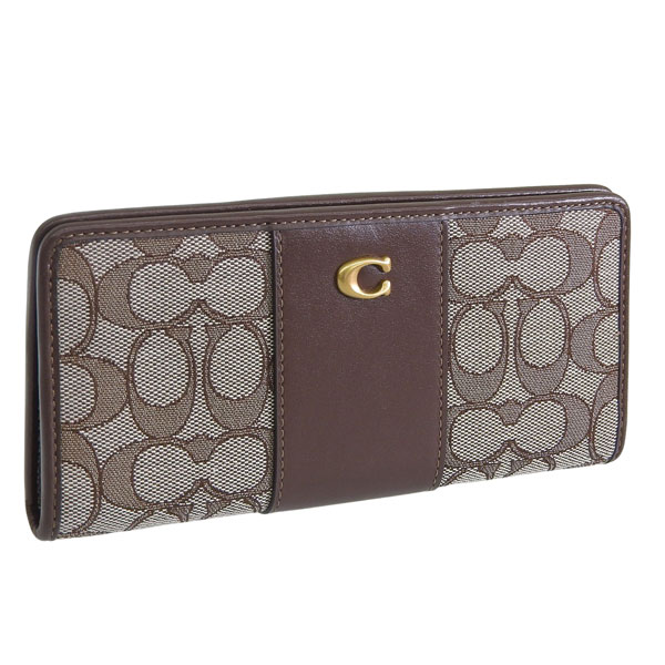 COACH（コーチ） 財布 レディース 長財布 シグネチャージャカード