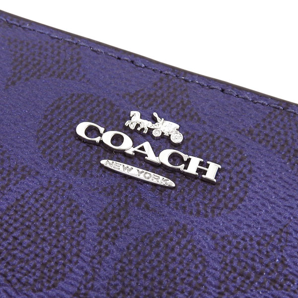 COACH（コーチ） 財布 レディース 2つ折り 折財布 アウトレット PVC