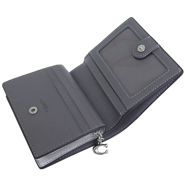 COACH（コーチ） 財布 レディース 2つ折り 折財布 アウトレット PVC