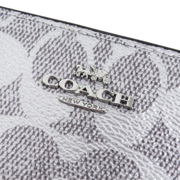COACH（コーチ） 財布 レディース 2つ折り 折財布 アウトレット PVC
