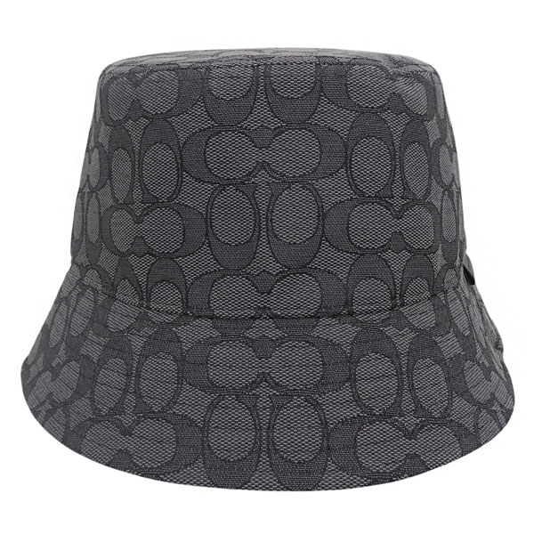 COACH（コーチ） 帽子 メンズ レディース ハット M L チャコール SIG C