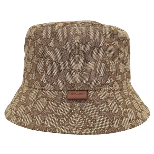 コーチ　帽子　新品未使用 COACH（コーチ） 帽子 メンズ レディース ハット M L タン SIG C JAQ