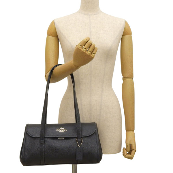 ✨美品✨COACH コーチ フレッチャー ショルダーバッグ フラップ ブラック COACH（コーチ） ショルダーバッグ バッグ ブルック フラップ チェーン