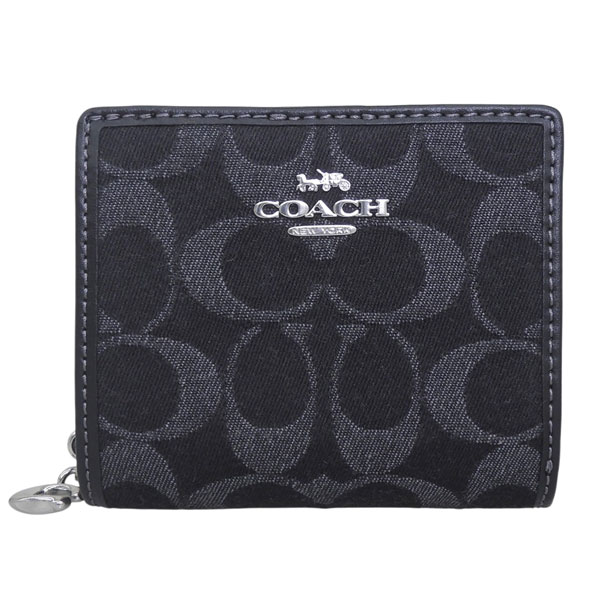 COACH（コーチ） 財布 レディース 2つ折り 折財布 コンパクト