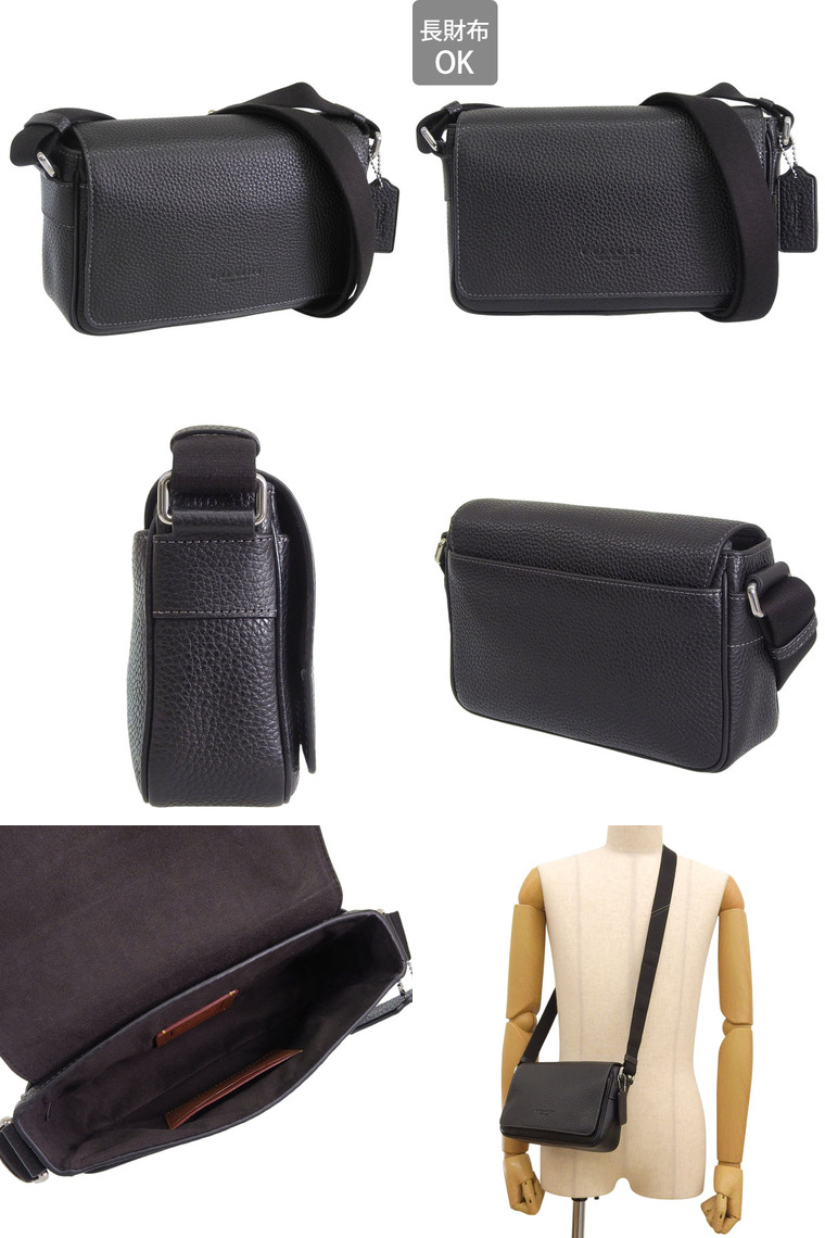 COACH（コーチ） バッグ メンズ ショルダーバッグ アウトレット レザー