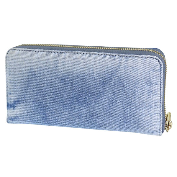 COACH（コーチ） 財布 レディース 長財布 アウトレット デニム LZA LVD