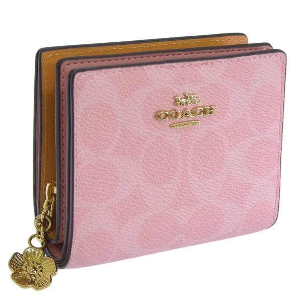 COACH（コーチ） 財布 レディース 2つ折り 折財布 コンパクト