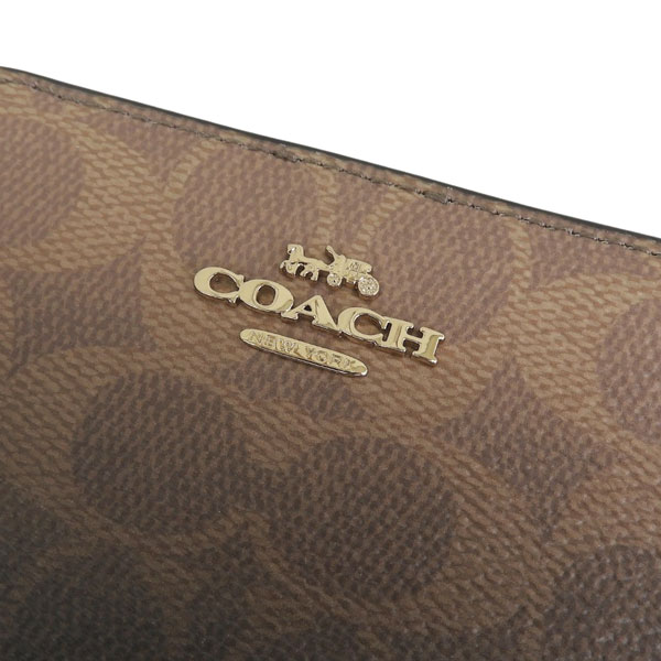 COACH（コーチ） 財布 レディース 2つ折り 折財布 コンパクト