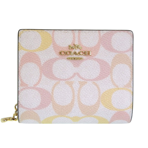 COACH（コーチ） 財布 レディース 2つ折り 折財布 コンパクト