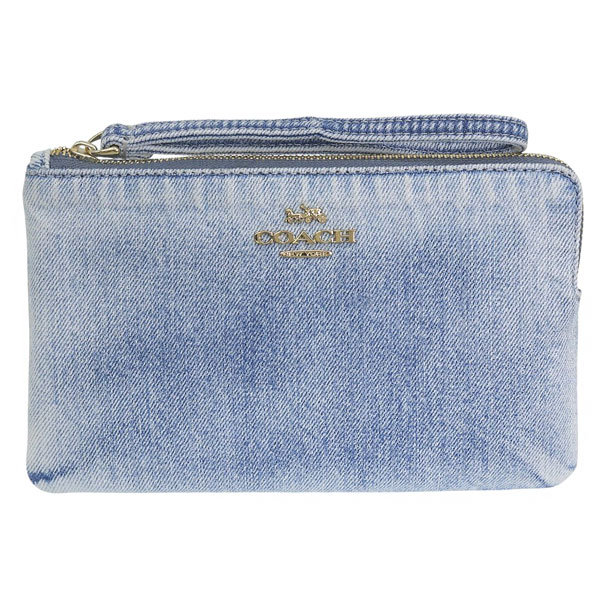 coach デニムポーチ COACH（コーチ） ポーチ レディース リストレット アウトレット デニム