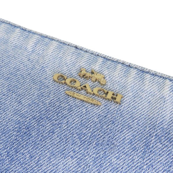 COACH（コーチ） ポーチ レディース リストレット アウトレット デニム