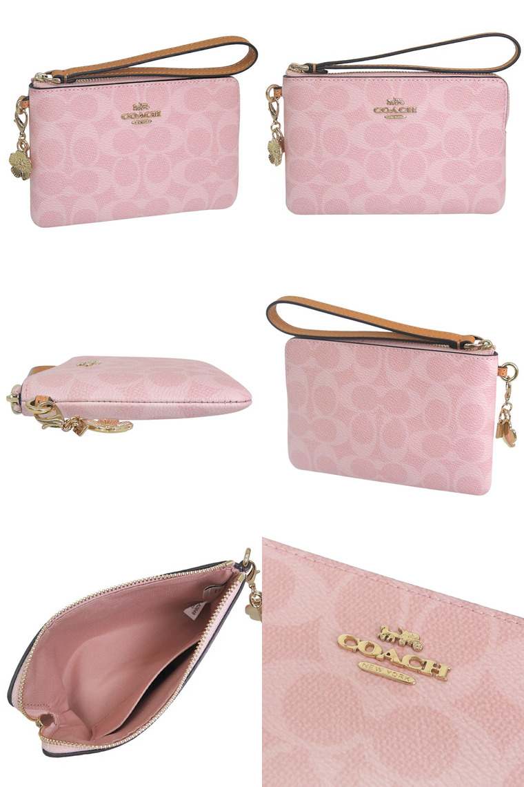 COACH（コーチ） ポーチ レディース リストレット アウトレット PVC
