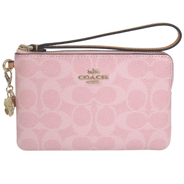 COACH（コーチ） ポーチ レディース リストレット アウトレット PVC