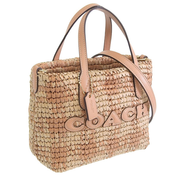 COACH（コーチ） バッグ レディース ショルダーバッグ ストローレザー
