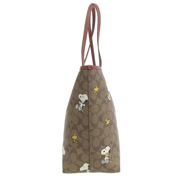 コーチ バッグ レディース アウトレット トートバッグ A4 シグネチャー ピーナッツ スヌーピー コラボ COACH X PEANUTS CF166  COACH