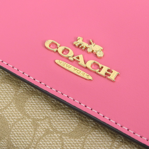 COACH（コーチ） 財布 レディース 三つ折り財布 アウトレット ライト