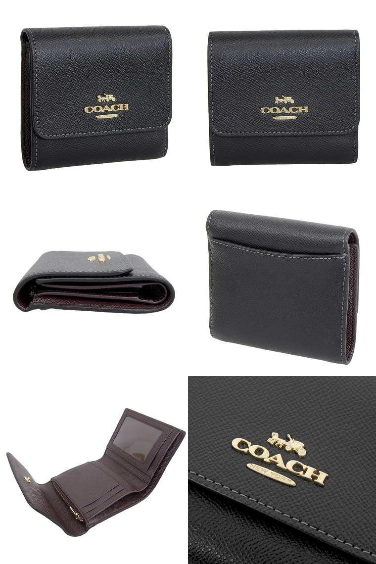 COACH（コーチ） 財布 レディース 三つ折り 折財布 アウトレット