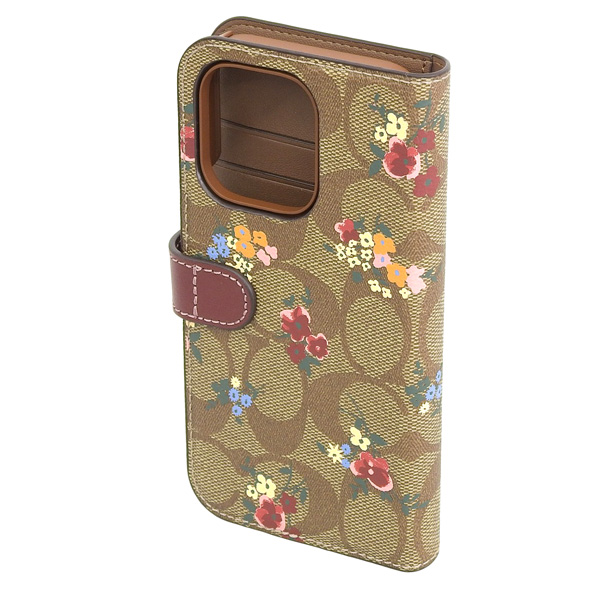 COACH（コーチ） iPhone 14 Pro 手帳型ケース レディース スマホケース