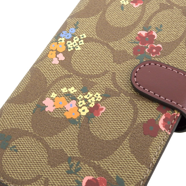COACH（コーチ） iPhone 14 Pro 手帳型ケース レディース スマホケース