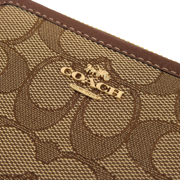 COACH（コーチ） 財布 レディース 二つ折り財布 ラウンドファスナー