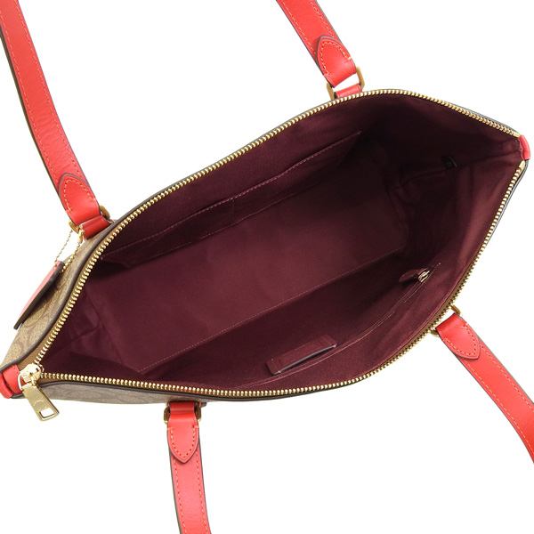COACH（コーチ） バッグ レディース トートバッグ アウトレット カーキ