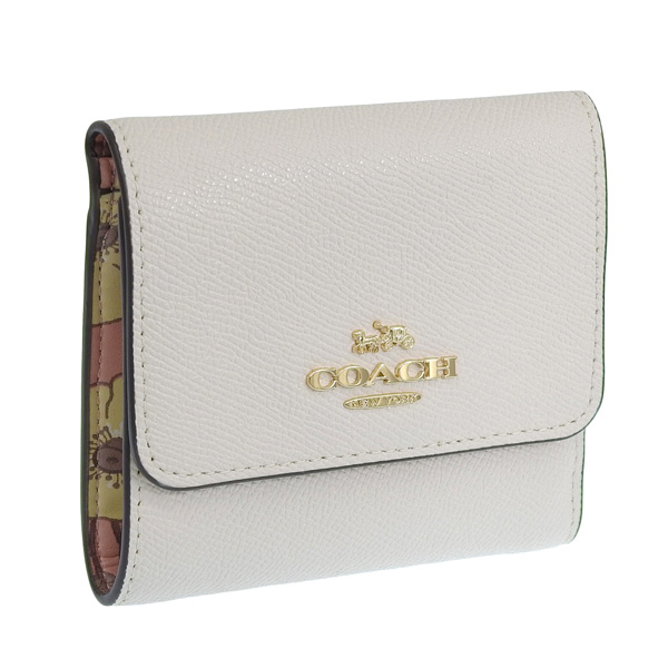 COACH（コーチ） 財布 レディース 三つ折り財布 アウトレット レザー