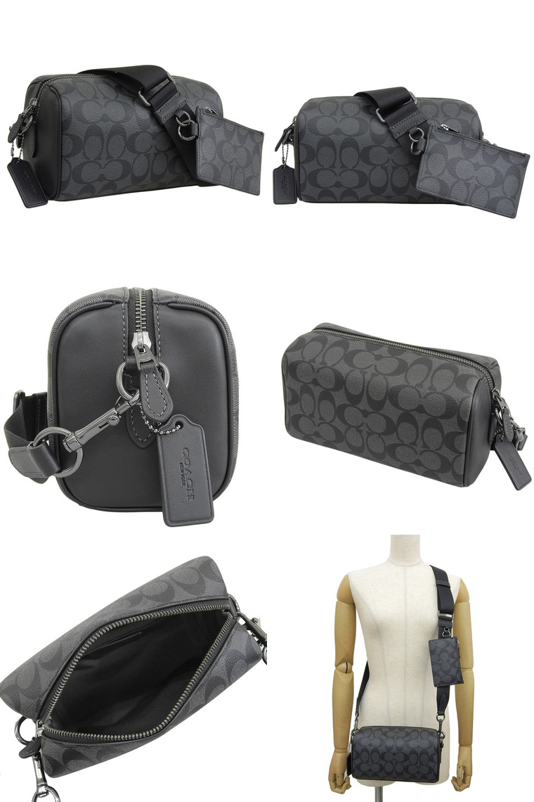 コーチメンズショルダーバック COACH ショルダーバッグ チャーター クロスボディ バッグ 24