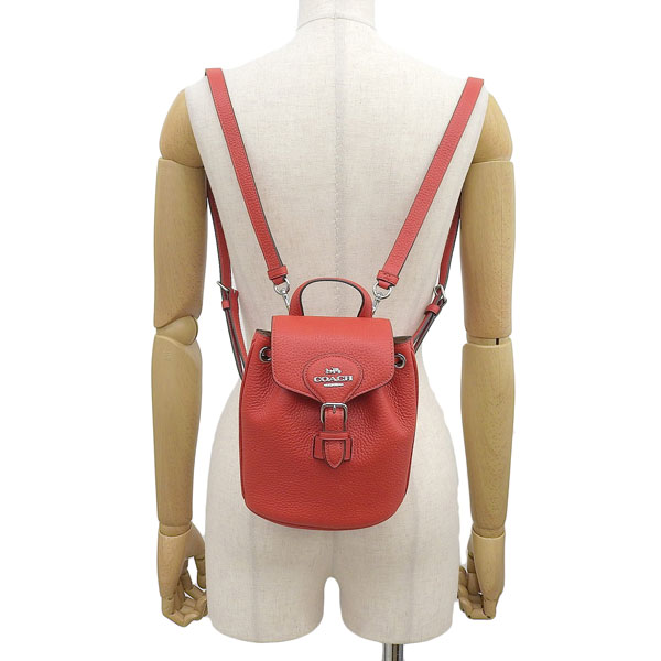 【極美品／値下げ中】Coach ブラック　レザー　バックパック COACH（コーチ） 残りわずかセール バックパックリュックサックバッグ