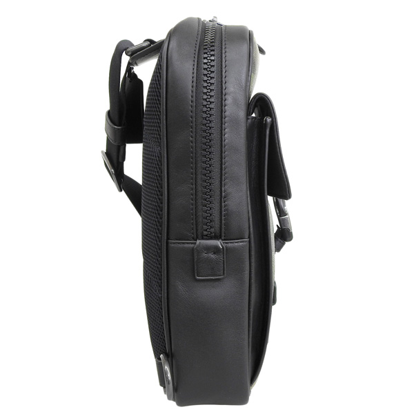 COACH ボディバッグ ブラック ロゴパターン COACH（コーチ） バッグ メンズ レディース ボディバッグ アウトレット