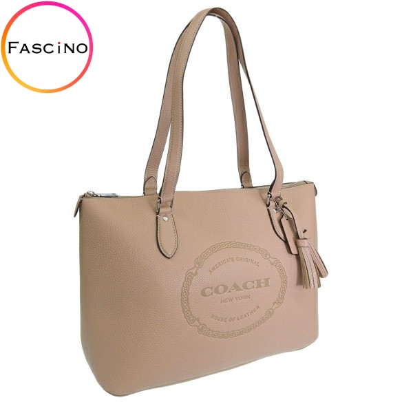 コーチ バッグ レディース トートバッグ アウトレット レザー ベージュ HRTG LTH TOT CM086SVTP COACH A4対応 :cm086svtp:FASCINO(ファッシノ)