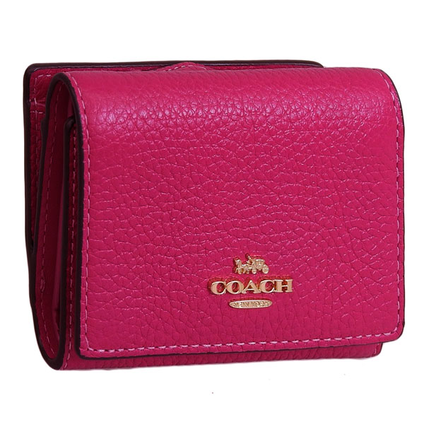 COACH（コーチ） 財布 レディース 三つ折り財布 アウトレット レザー